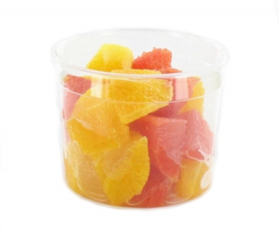 Orange & grapefruit cut in clean cubes - 200 g